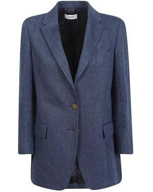 SAULINA Leinenblazer - Blau