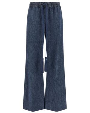Valentino Garavani Wide Jeans - Blue