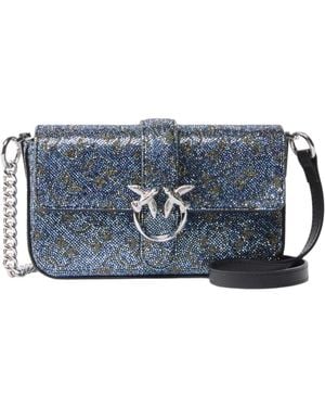 Pinko Cross Body Bags - Blue