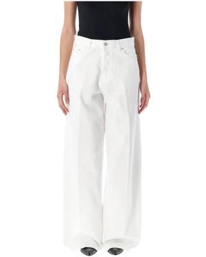Haikure Wide Jeans - Bianco