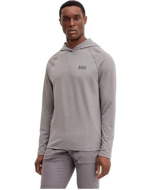 Helly Hansen Long Sleeve Training Tops - Grigio