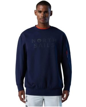 North Sails Sweatshirts - Blue