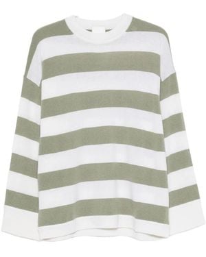 Allude Round-Neck Knitwear - Vert