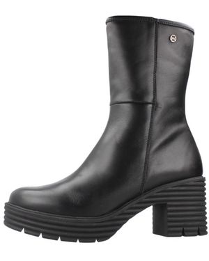 Porronet Heeled Boots - Negro