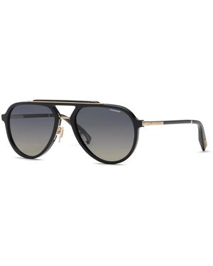 Chopard Stilvolle Sonnenbrille Mit 700P Design - Schwarz