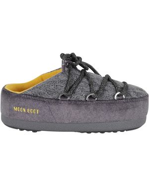 Moon Boot Mules - Gray