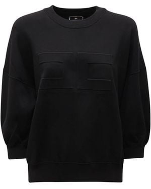 Elisabetta Franchi Maglione Wo Sweater - Zwart