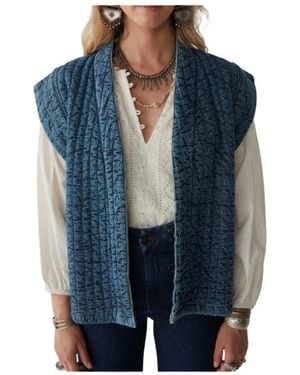 MAISON HOTEL Waistcoats - Blue