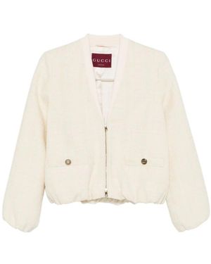 Gucci Tweed Jackets - Blanco