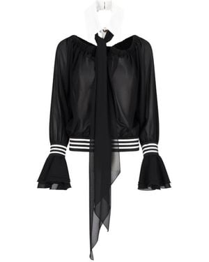Elisabetta Franchi Blouses - Black
