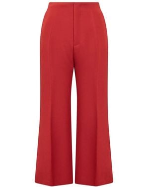 Calcaterra Wide Trousers - Rojo