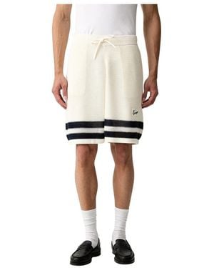 KENZO Shorts Aus Mesh - Weiß