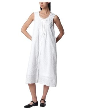 DUNST Midi Dresses - White