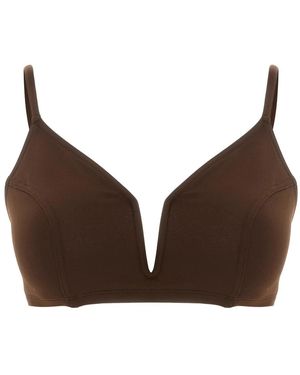 Eres Badmode ,Bruin ,Élancée Triangle Top