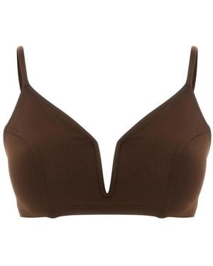 Eres Badmode ,Bruin ,Élancée Triangle Top