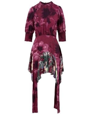 Mar De Margaritas Short Dresses - Red