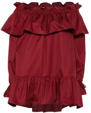 Saint Laurent Cotton Dresses - Red