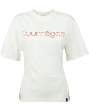 Courreges T-Shirts - Blanco
