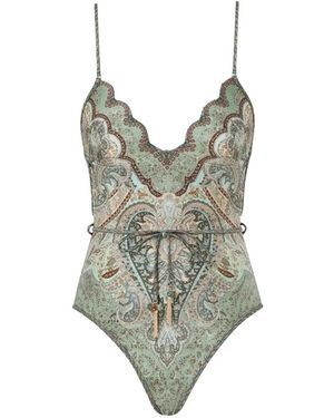Zimmermann One-Piece - Verde