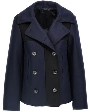 Fortela Trench Coats - Blue
