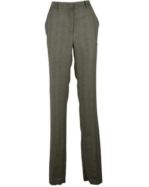 Marella Straight Trousers - Verde