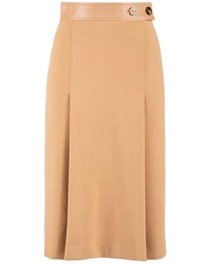 Nenette Midi Skirts - Neutro