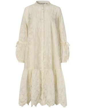 Lolly's Laundry Shirt Jurken - Naturel