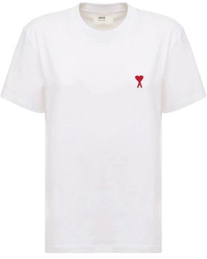 Ami Paris T-Shirts - Blanco