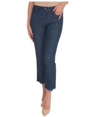 Fay Cropped Jeans - Blue