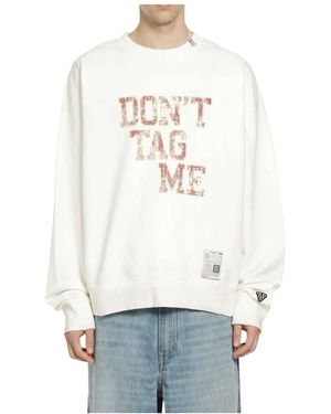 Maison Mihara Yasuhiro Sweatshirts - White