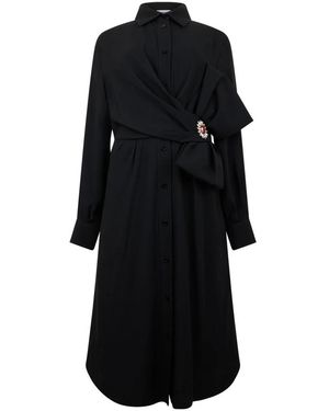 Moschino Shirt Dresses - Black