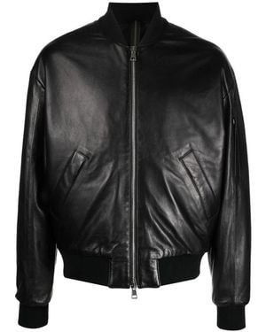 Low Brand Leather Jackets - Black