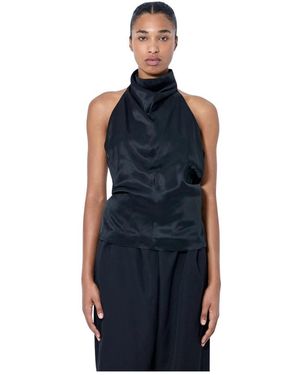 KHAITE Sleeveless Tops - Bleu