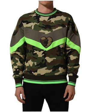 Dolce & Gabbana Sweatshirts - Green