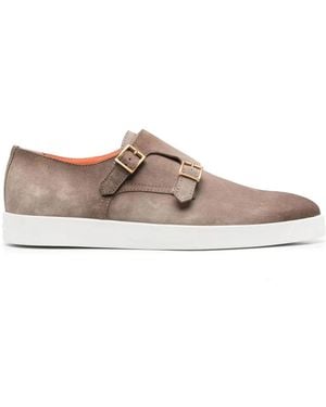 Santoni Flats - Grey