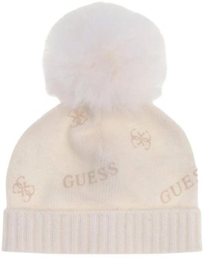 Guess Beanies - Blanco