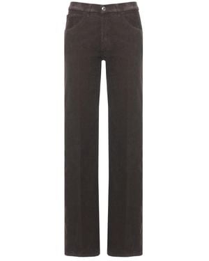 Dondup Straight Trousers - Grigio