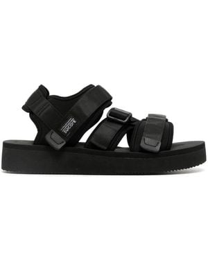 Suicoke Flat Sandals - Black