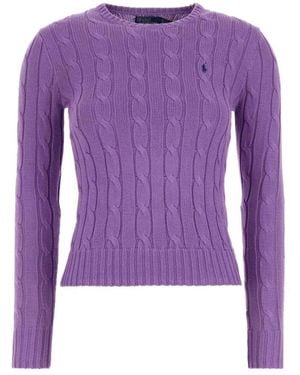 Polo Ralph Lauren Round-Neck Knitwear - Violet