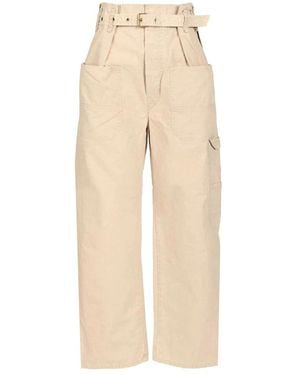 Isabel Marant Wide Trousers - Natural