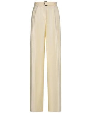Blumarine Wide Trousers - Neutro