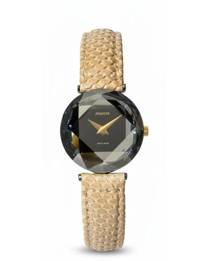 JOWISSA Cubic Zirconia Horloge - Metallic