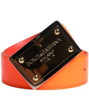 Dolce & Gabbana Belts - Rosso