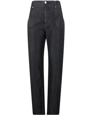 Alberta Ferretti Straight Jeans - Azul