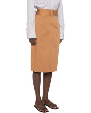 Actitude Pencil Skirts - Marrón