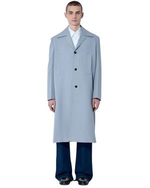 Gucci Wollen Twill Maatjas - Blauw