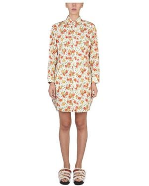 Marni Shirt Dresses - Natural