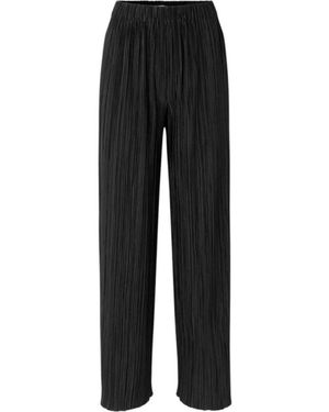 Samsøe & Samsøe Wide Trousers - Noir