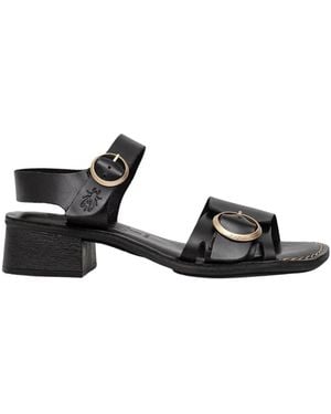 Fly London High Heel Sandals - Negro