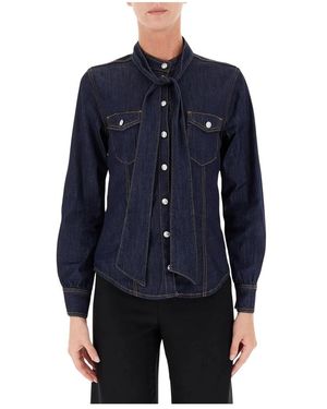 Liu Jo Denim Shirts - Blu